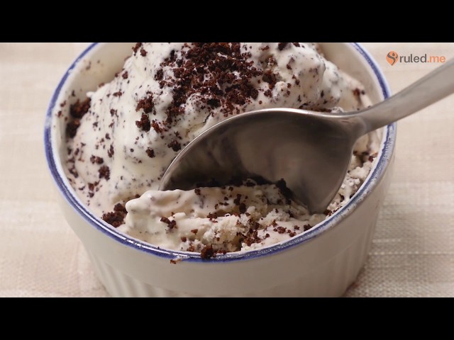 Keto Cookies and Crème Ice Cream Recipe