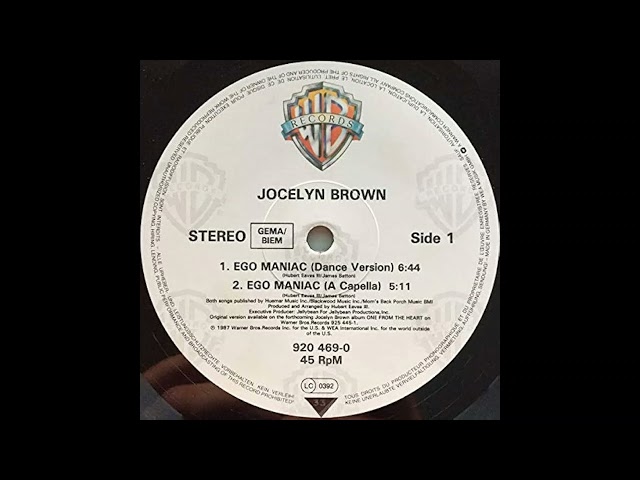 Jocelyn Brown - Ego Maniac (1987)