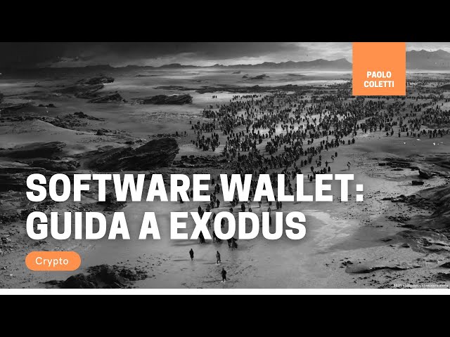 Software wallet: guida a Exodus