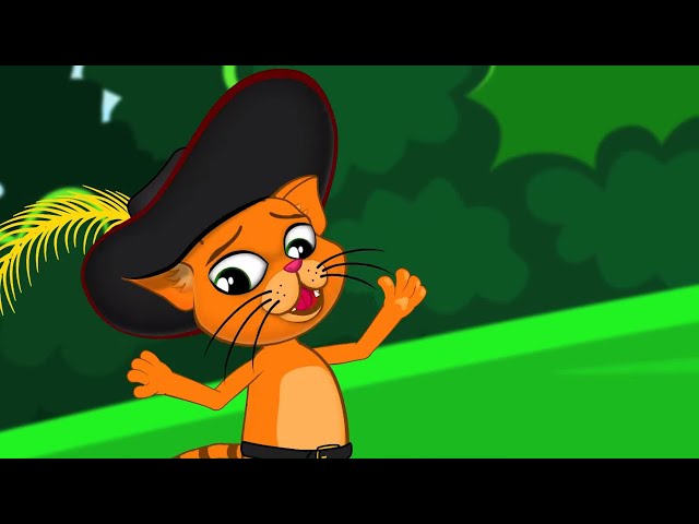 Puss in Boots Cartoon | English Fairy Tales And Bedtime Stories