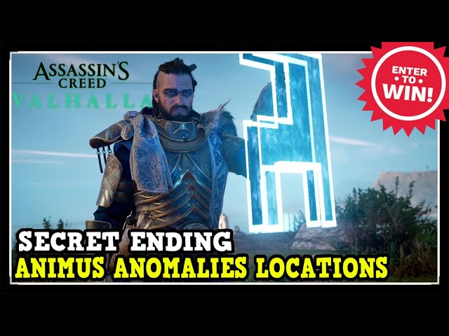 Assassin's Creed Valhalla How to Get Secret Ending - Animus Anomalies Locations (The Hidden Truth)