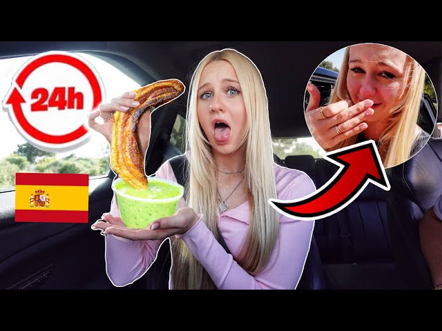 24 STUNDEN nur spanisches Essen essen | MaVie Noelle
