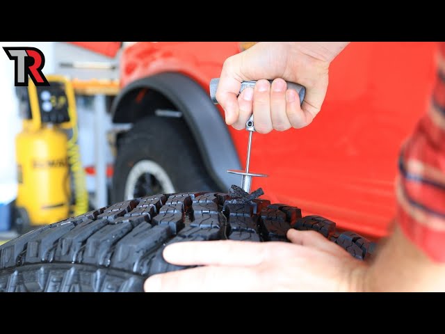 How to Fix a Flat Tire Using a Puncture Repair Kit