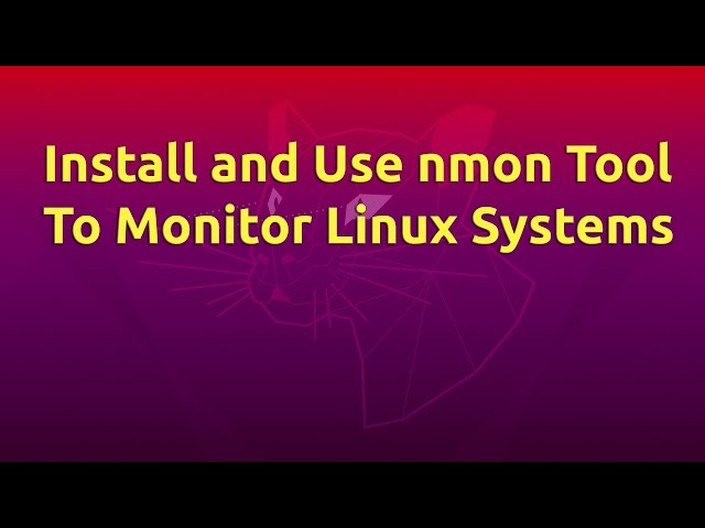 Install and Use nmon Tool To Monitor Linux Systems
