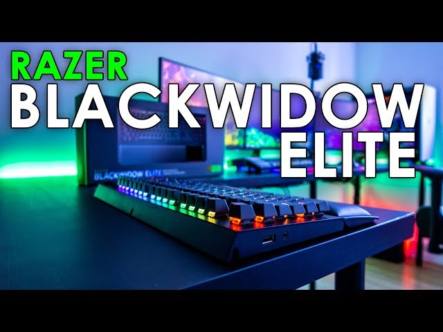 Razer BlackWidow Elite Unboxing