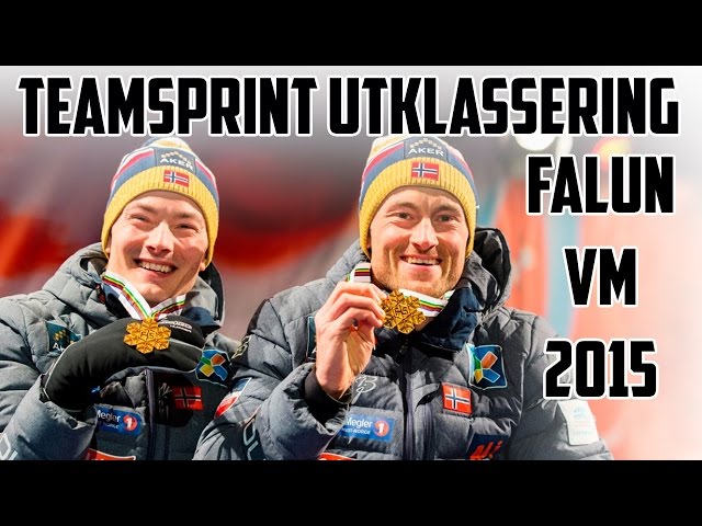 Finale Teamsprint VM 2015. Northug og Krogh tar gull ved utklassering!
