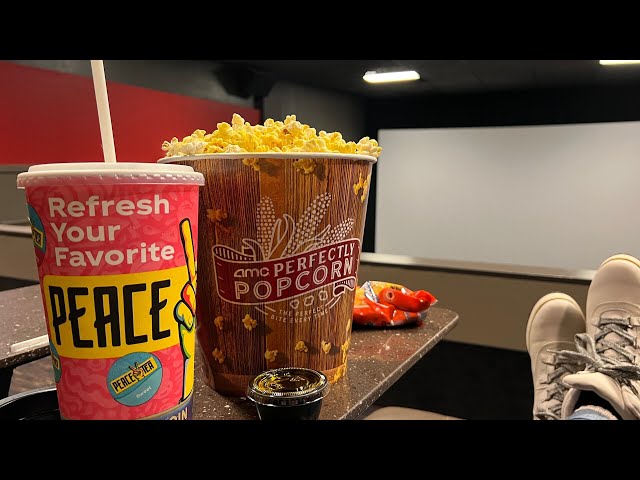 Going to Disney Springs AMC Dine-In Theater | Food Review | Watching the Movie Redeeming Love
