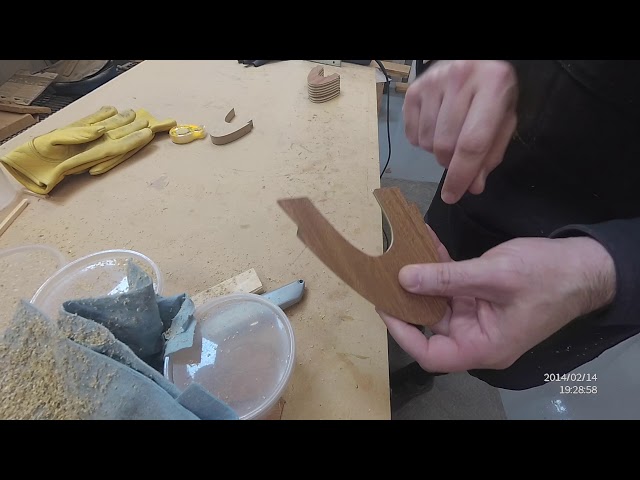 Building a Biplane: Cutting Rib Noses