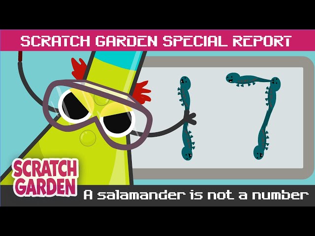 A Salamander is NOT a Number! | SPECIAL REPORT | Scratch Garden