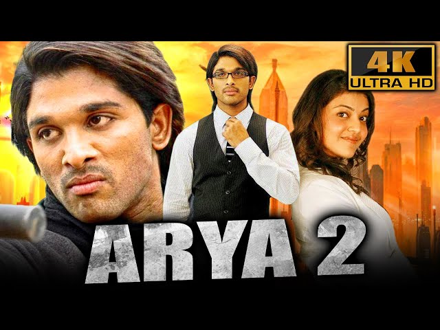 Arya 2 (4K) - Allu Arjun Blockbuster Romantic Action Film | Kajal Aggarwal, Navdeep, Brahmanandam