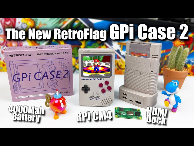 Hands On With The All New RetroFlag GPi Case 2👍 The Best RPi CM4 Hand Held So Far?