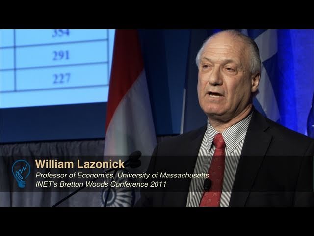 William Lazonick: The Market or the State? (3/6)