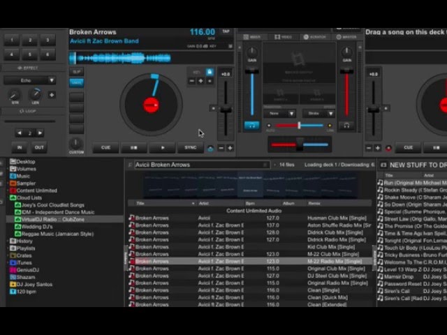 Virtual DJ 8.1 Talkthrough Video