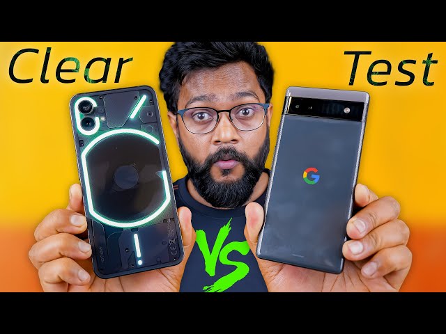 Nothing Phone 1 vs Google Pixel 6A - Clear Comparison !