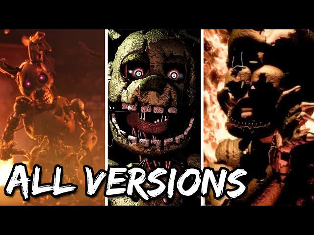 Top 10 Scary FNAF William Afton Versions