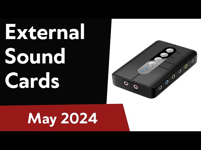 TOP-5. Best External Sound Cards 2024