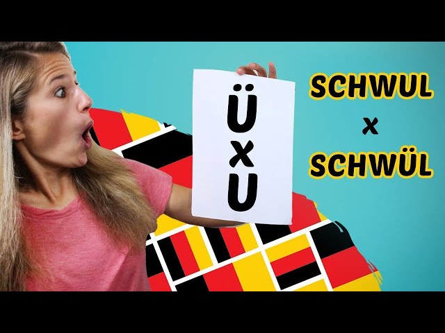 GERMAN PRONUNCIATION 6: Important differences between A and Ä, O and Ö, U and Ü