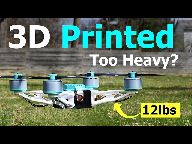 Flying a DIY 3D Printed Quadcopter... Will it work?