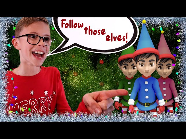Christmas Elf Fun Run - Christmas Brain Break - Voice Your Choice - Reason for the Season