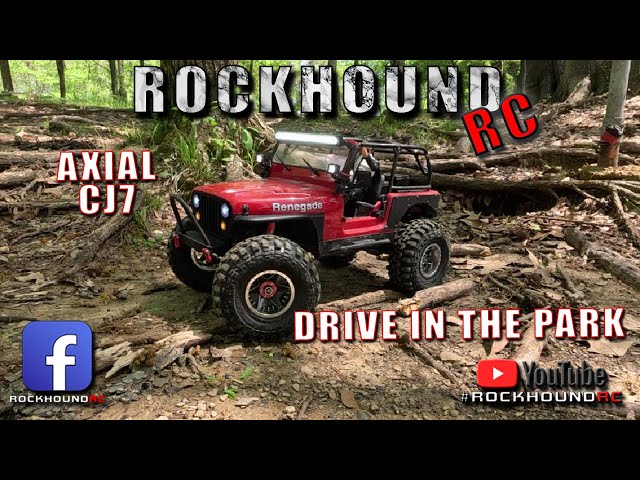 Rockhound RC: AXIAL CJ7 #rc #rcadventure #axial #jeeps #outdoors #offroad #rclife #fun