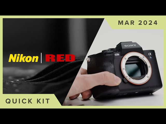 Nikon buy RED, New Sony A7S III Firmware & Blackmagic Camera Update! - Quick Kit March 2024