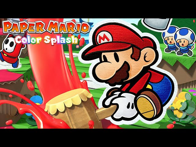 Paper Mario Color Splash - Full Game Walkthrough