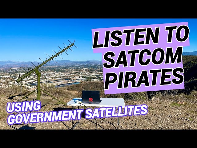Intercept Pirate and Organized Crime Satellite Communications