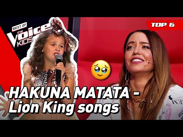 Cute kids singing songs from the LION KING | Top 6