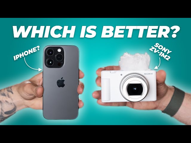 Is It Worth It? Sony Zv-1 Mark ii vs iPhone 14 Pro