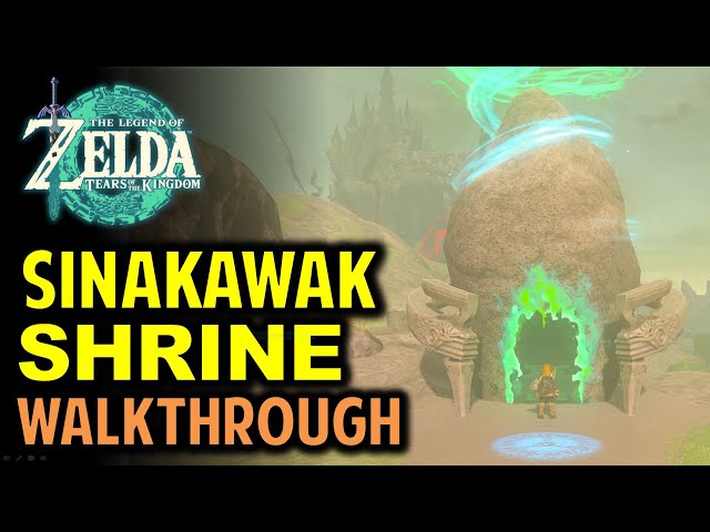 Sinakawak Shrine Puzzle: An Uplifting Device Walkthrough | The Legend of Zelda: Tears of the Kingdom