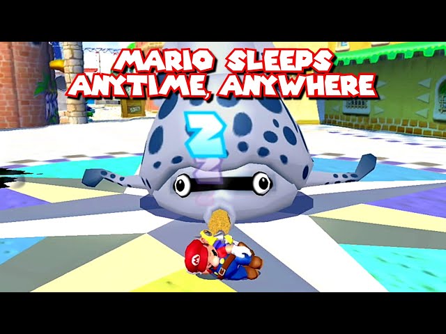 20 Comfy Sleeping Spots (Part 1) - Super Mario Sunshine | 3D All-Stars