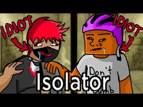 ROBLOX- Isolator: 2 IDIOTS Escaping The Asylum (Good Ending + Bad Ending)