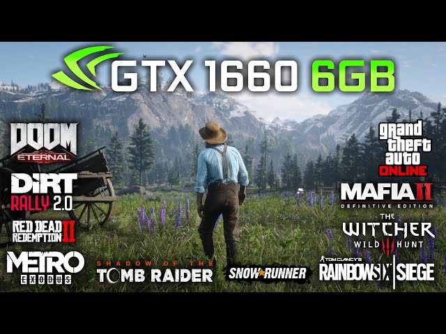GeForce GTX 1660 6GB Test in 12 Games 1080p and 1440p