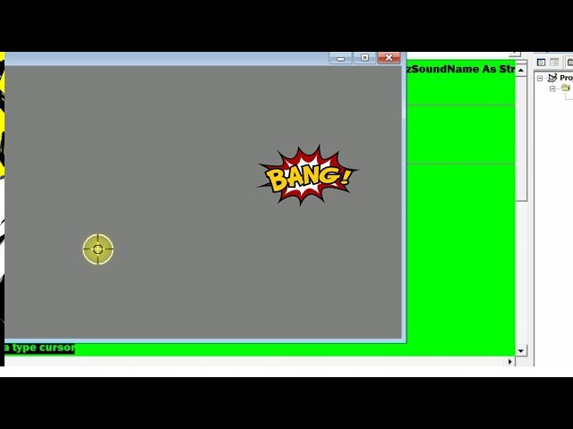 VISUAL BASIC 6. 0 | VB GAME PART 2 | ADD SOUNDS TO CLICK OR SHOOT