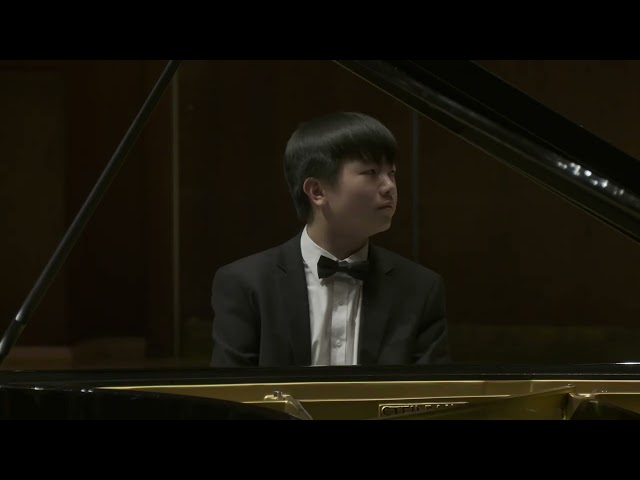 Yifan Wu 吴一凡 – Semifinal Round Concerto Movement – 2023 Cliburn Junior