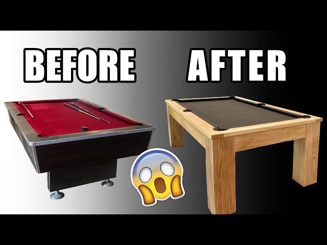 Amazing Modern Pool Table Makeover 🎱
