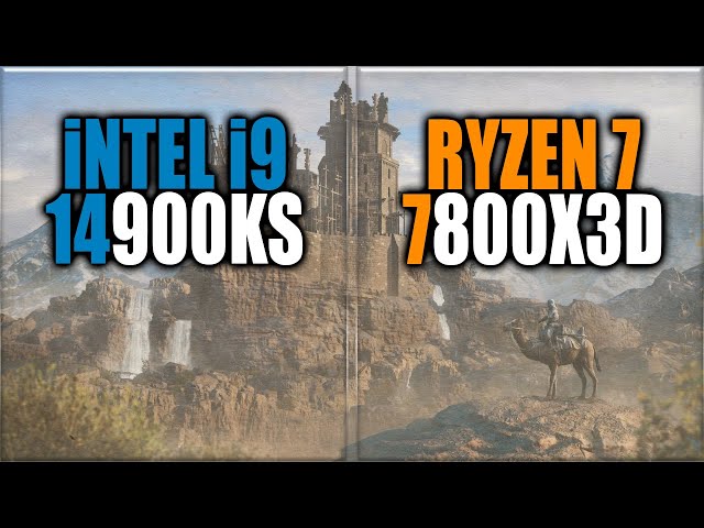 14900KS vs 7800X3D Benchmarks - Tested in 15 Games and Applications