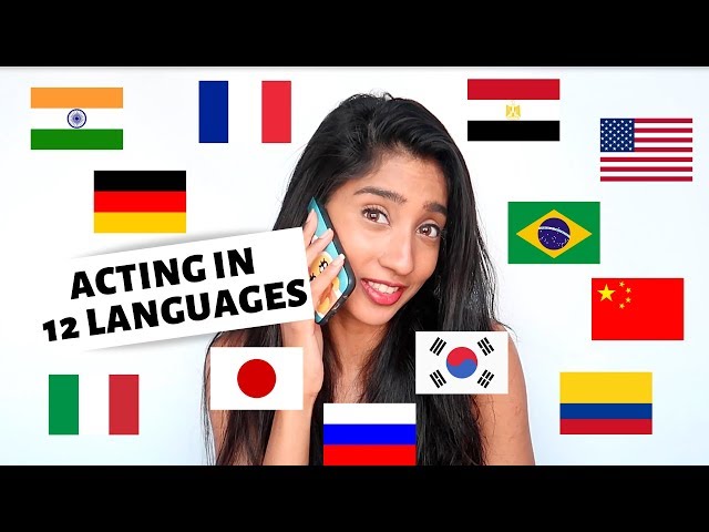 Polyglot Acting in 12 LANGUAGES | Guess Where I Am From!