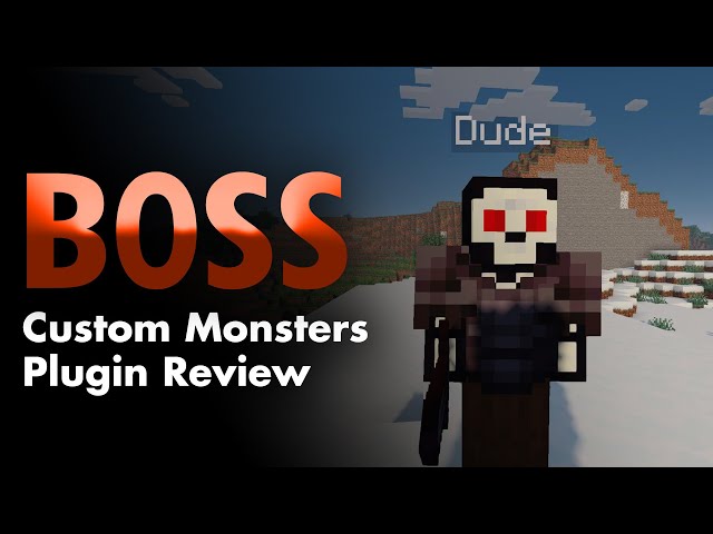 Custom Monsters & AI - Boss™ Minecraft Plugin Review