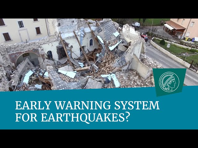 Early warning system for earthquakes?