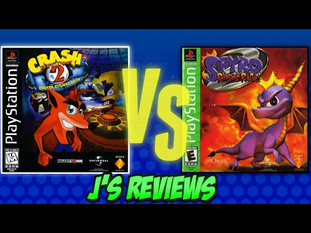 Crash 2: Cortex Strikes Back vs. Spyro 2: Ripto's Rage!