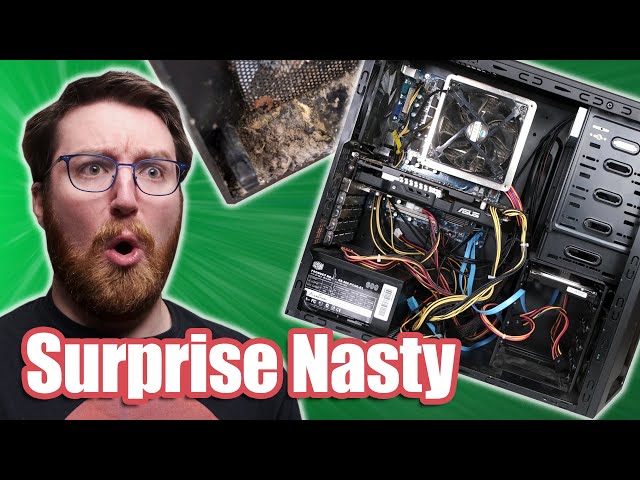 He Told Me He Cleaned It: NASTY 8-year-old used Pre-Built gaming PC!
