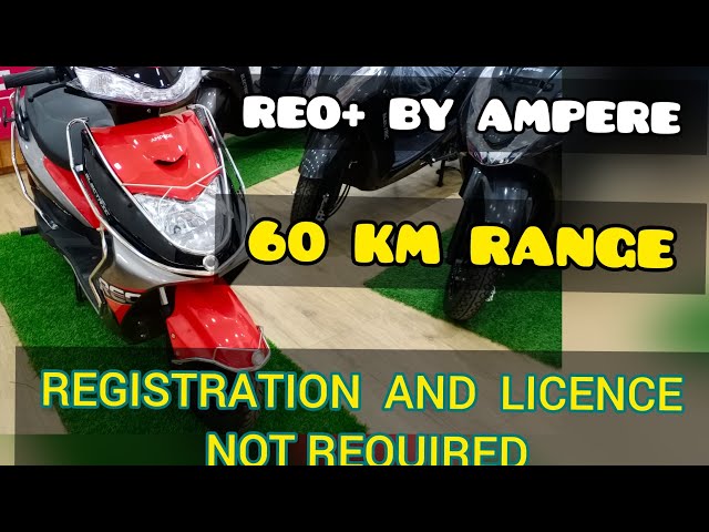 REO+ BY AMPERE EV SCOOTER. REVIEW