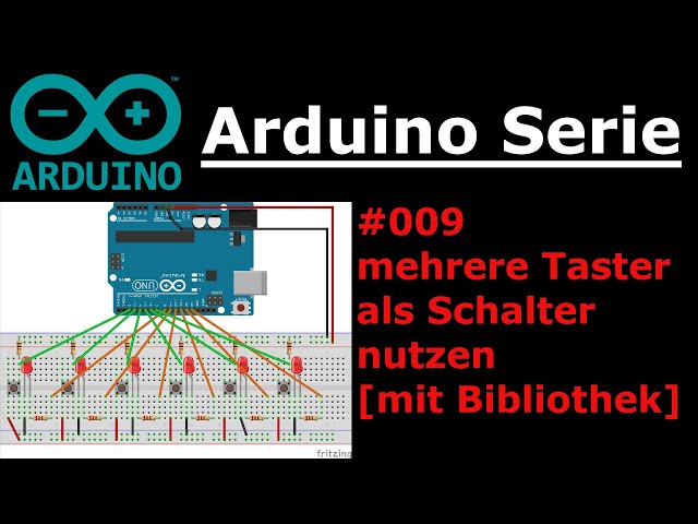 Mehrere Taster als Schalter nutzen - Arduino Serie #009 | PathTM