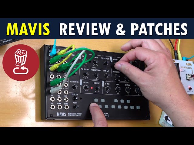 Review: MOOG's MAVIS goes west! // 18 modular and wavefolding patch ideas explored // Full tutorial