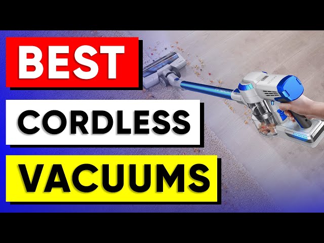 Top 5 Cordless Vacuums in 2024 👌