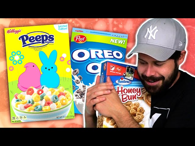Irish People Try More American Cereals