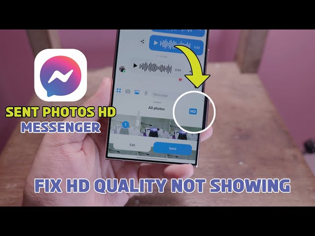 How to Sent Photos in HD on Messenger NO COMPRESS - NEW FEATURES