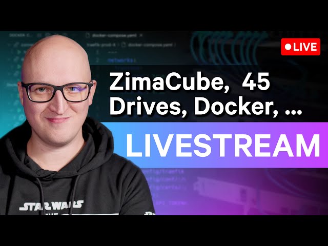 ZimaCube, 45 Drives, Docker, and other Homelab stuff