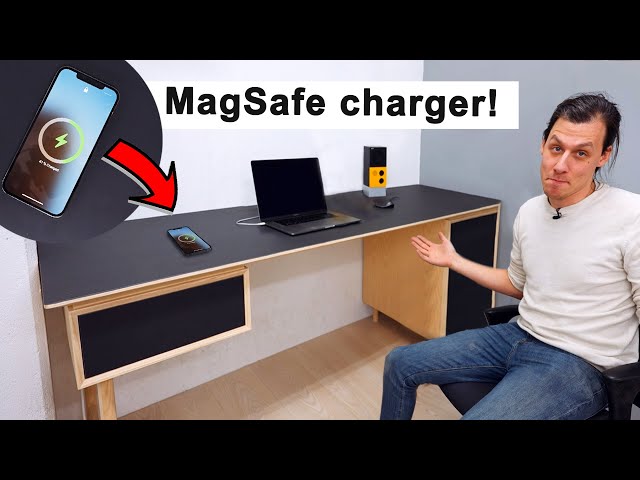 Making a Desk With a Built in MagSafe charger!